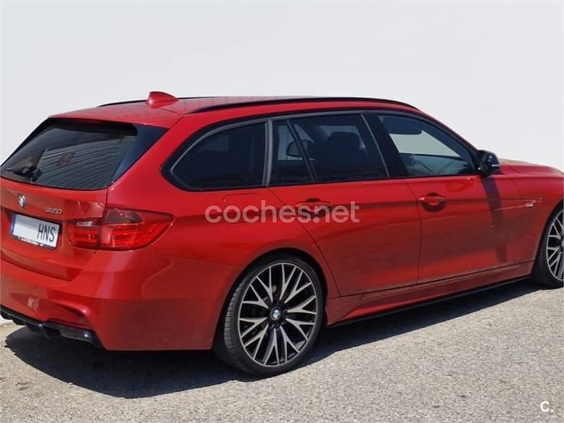 Usado BMW 320 Exclusive 184 CV (135 kW) 2013 Rojo Familiar