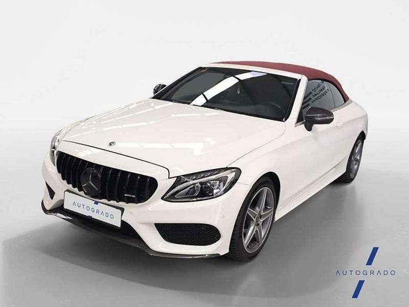 Blanco Usado 2017 Mercedes C300 Descapotable | 32.890 € (Buen precio) - Imagen 1/4