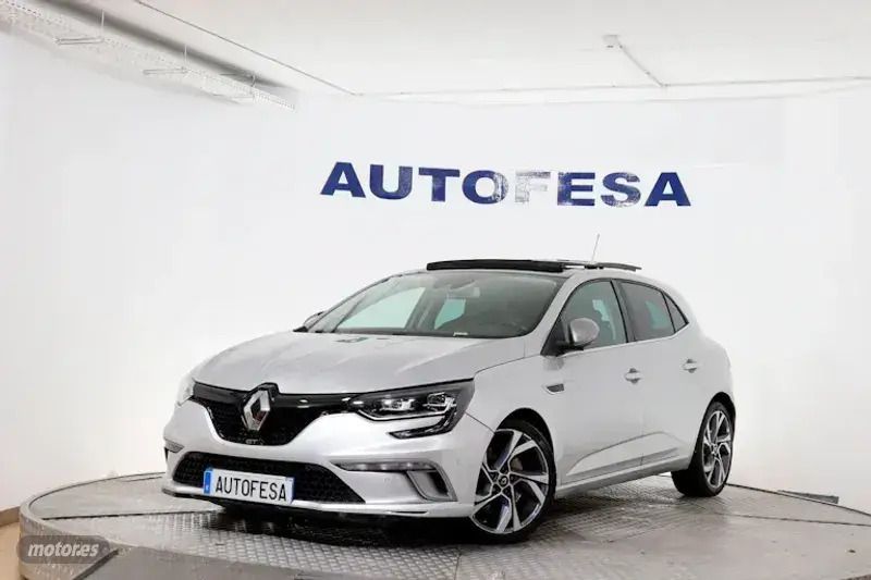 Gris Usado 2018 Renault Mégane GT Line GT-Line | 18.750 € (Precio justo) - Imagen 1/4