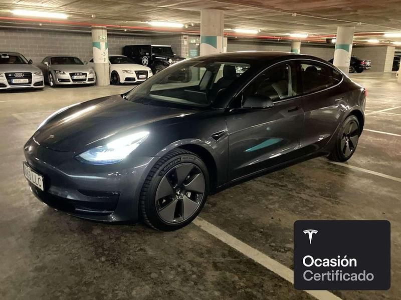 Usado Tesla Model 3 Long Range AWD 238 kW (324 CV) 2020 Plateado Berlina