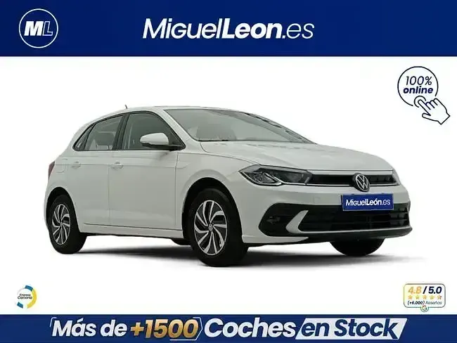 Usado VW Polo 95 CV (69 kW) 2026 Blanco Utilitario