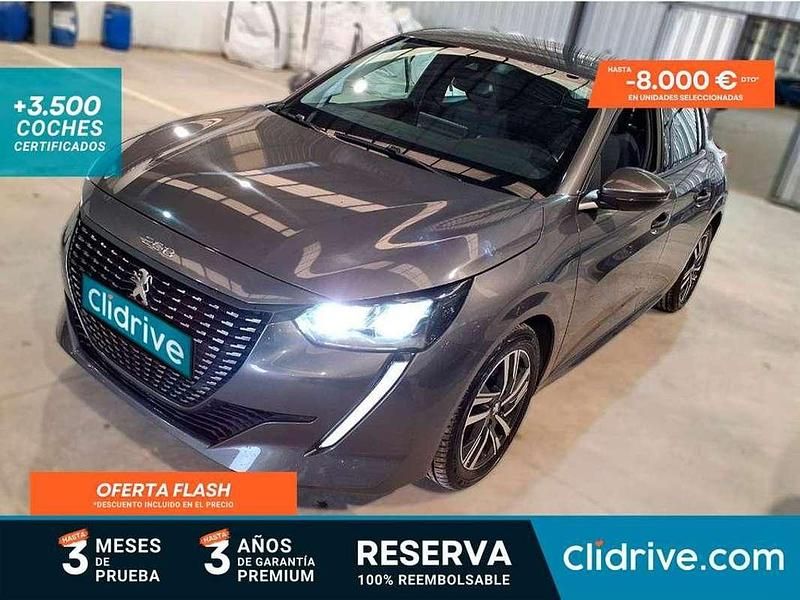 Gris Usado 2020 Peugeot 208 Allure Utilitario | 8990 € (Super precio) - Imagen 1/3