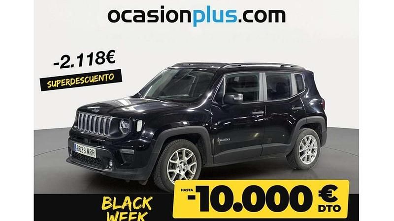 Negro Usado 2024 Jeep Renegade Altitude SUV | 21.182 € (Precio justo) - Imagen 1/4