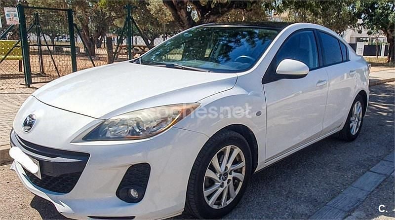 Usado Mazda 3 Active 109 CV (80 kW) 2012 Blanco Berlina