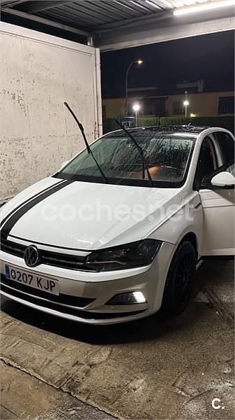 Usado VW Polo Edition 75 CV (55 kW) 2018 Blanco Berlina