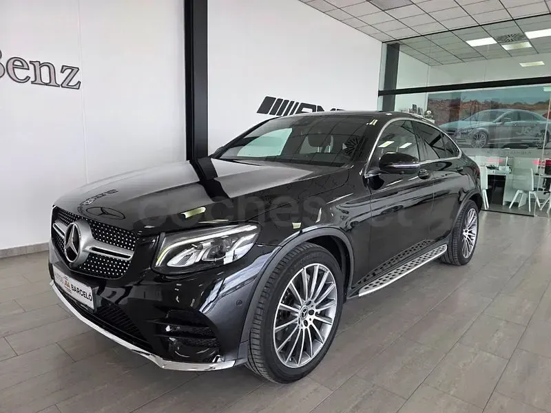 Usado Mercedes GLC250 204 CV (150 kW) 2017 Negro Coupe