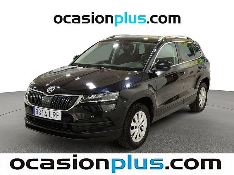 Negro Usado 2021 Skoda Karoq Ambition SUV | 17.628 € (Buen precio) - Imagen 1/4