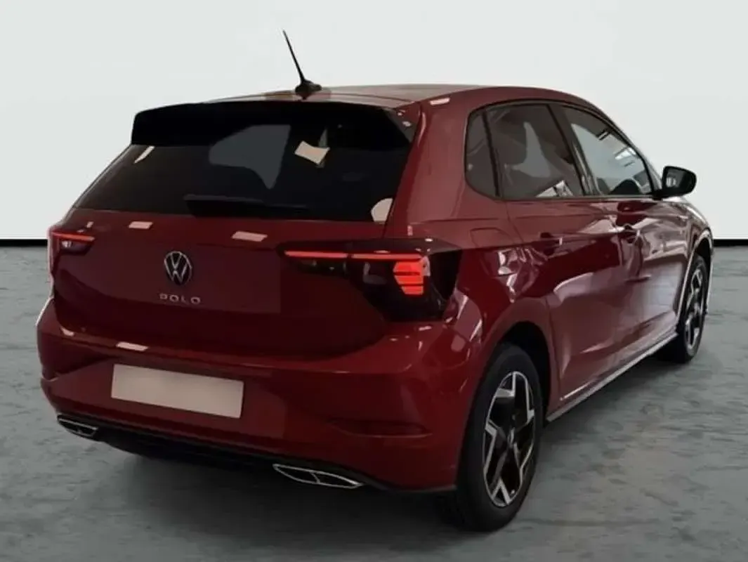 Nuevo VW Polo R-line 95 CV (69 kW) 2026 Rojo Utilitario