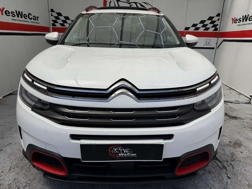 Usado Citroën C5 Aircross Shine 131 CV (96 kW) 2019 Blanco SUV