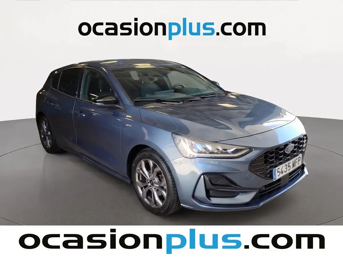 Usado Ford Focus ST-Line 125 CV (91 kW) 2023 Azul Utilitario