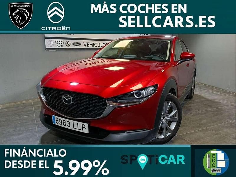 Rojo Usado 2020 Mazda CX-30 SUV | 19.490 € (Precio justo) - Imagen 1/4