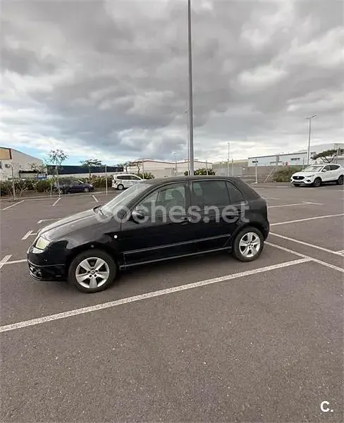 Usado Skoda Fabia Sport 101 CV (74 kW) 2006 Negro Berlina