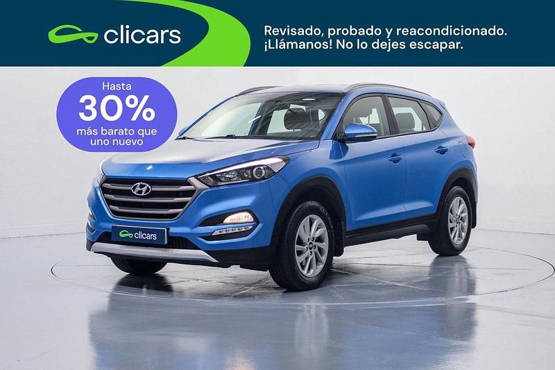 Käytetty Hyundai Tucson 131 HP (96 kW) 2017 Sininen Katumaasturi
