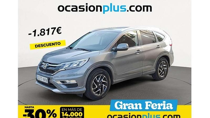 Gris Usado 2018 Honda CR-V Elegance Plus SUV | 17.682 € (Precio justo) - Imagen 1/4