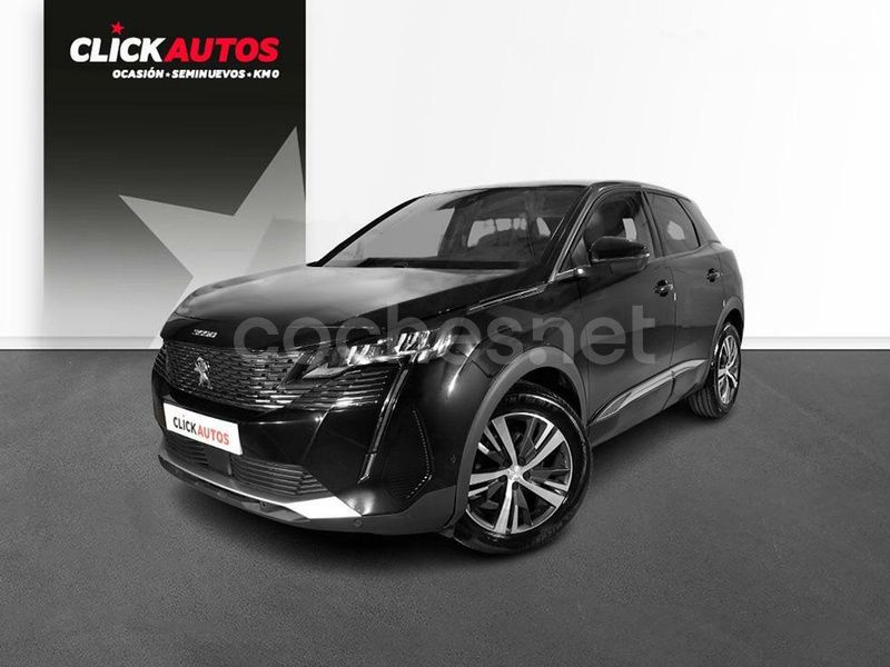Negro Usado 2023 Peugeot 3008 Allure SUV | 26.700 € (Precio justo) - Imagen 1/4