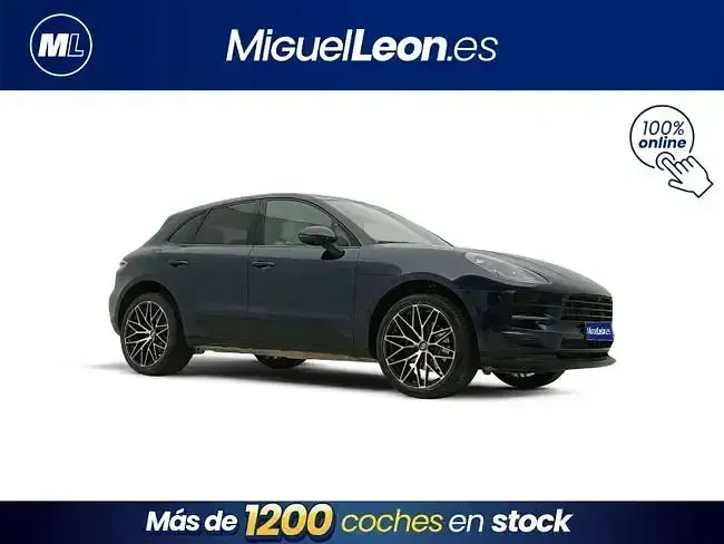 Usado Porsche Macan 245 CV (180 kW) 2021 Azul SUV