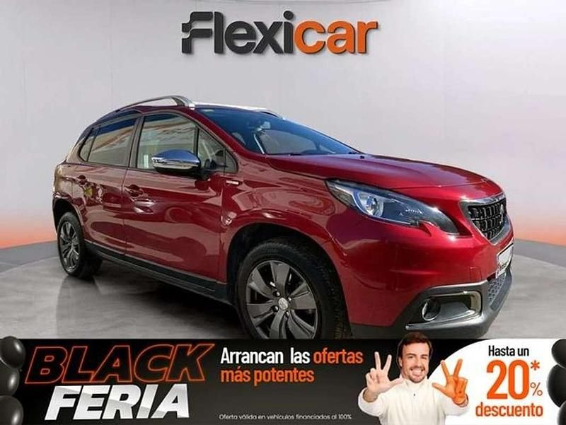 Rojo Usado 2018 Peugeot 2008 Style SUV | 10.490 € (Precio justo) - Imagen 1/4