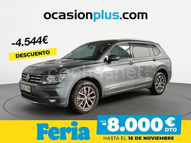 Gris / plata Usado 2021 VW Tiguan Allspace Advance SUV | 30.190 € (Precio justo) - Imagen 1/4