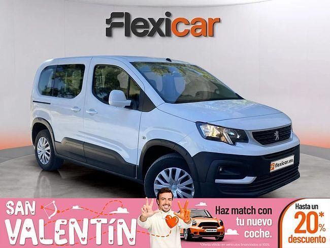 Blanco Usado 2021 Peugeot Rifter Active Monovolumen | 15.990 € (Precio justo) - Imagen 1/4