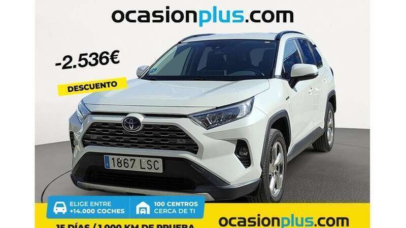 Blanco Usado 2021 Toyota RAV4 Hybrid Advance SUV | 25.364 € (Super precio) - Imagen 1/4