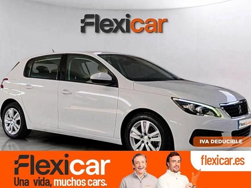 Usado Peugeot 308 Active 130 CV (95 kW) 2021 Blanco Berlina