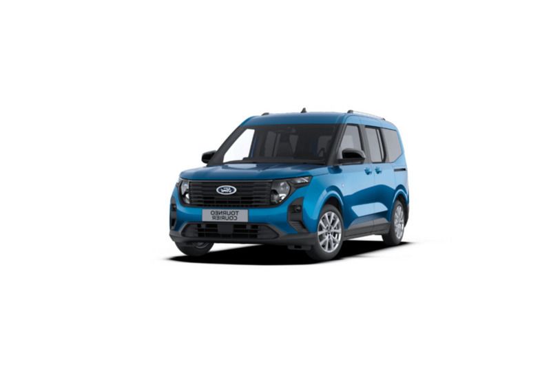 Azul Nuevo 2025 Ford Tourneo Courier Titanium Monovolumen | 24.498 € - Imagen 1/4