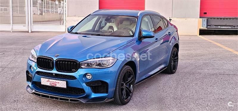 Usado BMW X6 555 CV (408 kW) 2015 Azul SUV