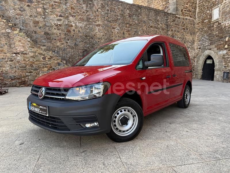 Rojo Usado 2020 VW Caddy Edition Monovolumen | 16.990 € (Precio justo) - Imagen 1/4