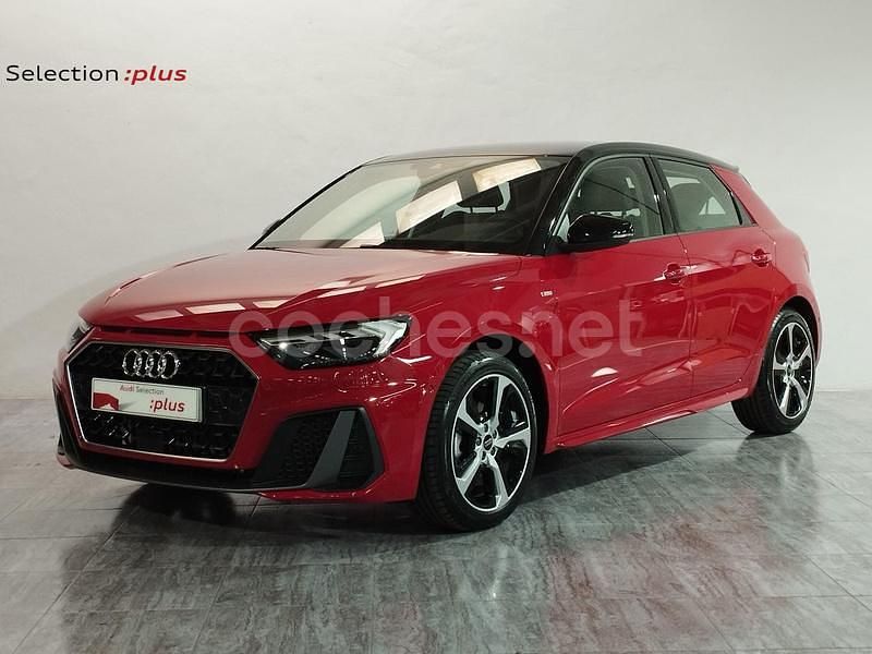 Rojo Usado 2024 Audi A1 Sportback Utilitario | 24.900 € (Precio justo) - Imagen 1/4
