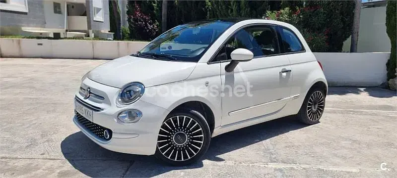 Usado Fiat 500 Lounge 69 CV (50 kW) 2018 Blanco Berlina