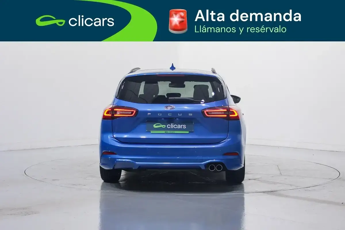 Usado Ford Focus ST-Line 125 CV (91 kW) 2024 Azul Familiar