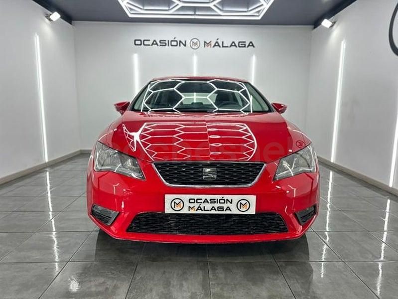 Usado Seat Leon Reference 90 CV (66 kW) 2017 Rojo Berlina