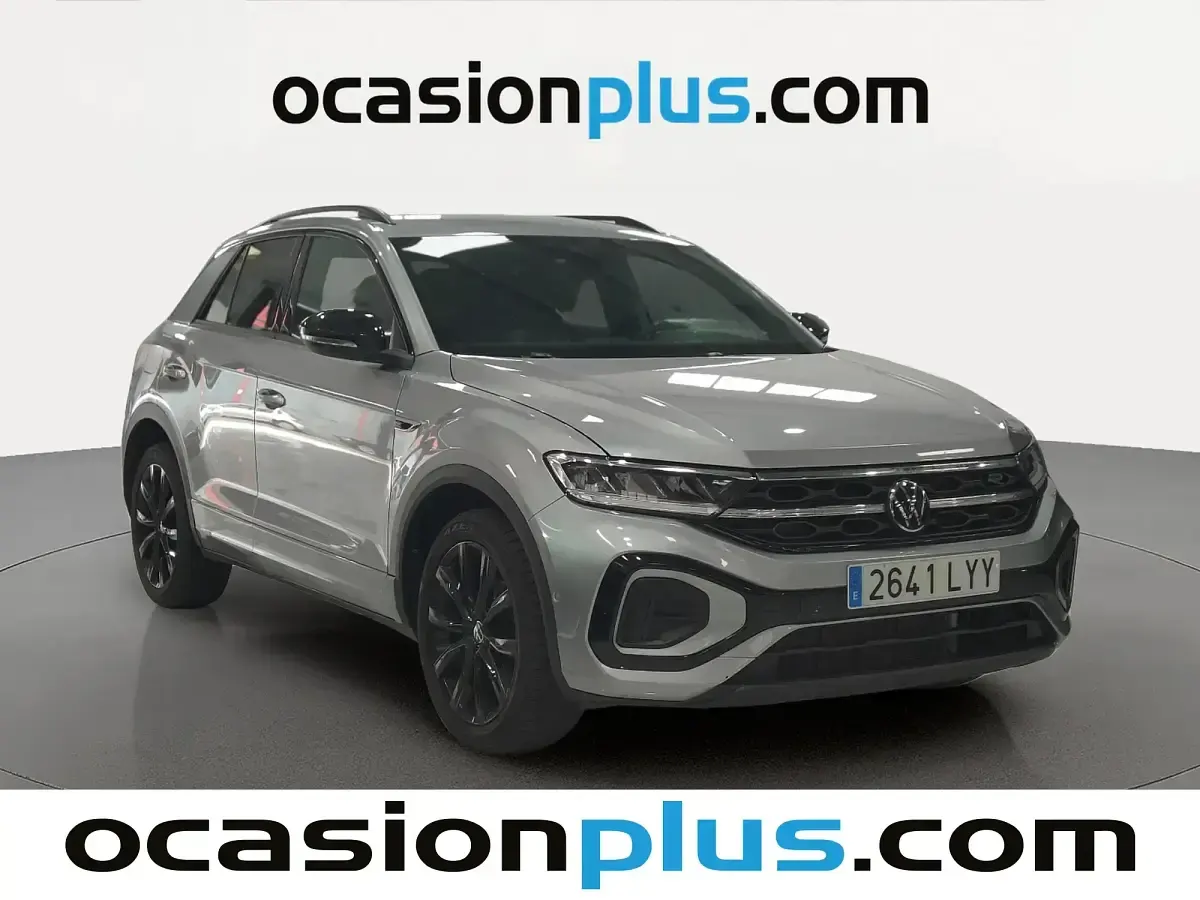 Usado VW T-Roc R-line 150 CV (110 kW) 2022 Gris SUV