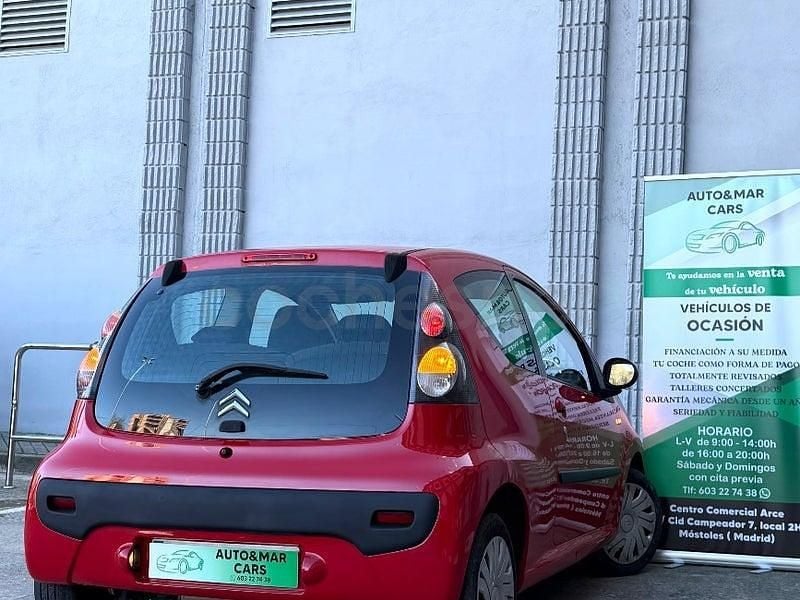 Usado Citroën C1 68 CV (50 kW) 2007 Rojo Utilitario