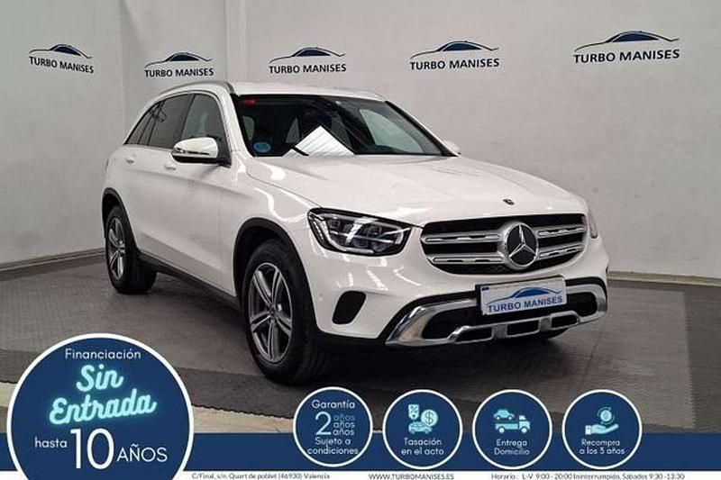 Usado Mercedes GLC220 170 CV (125 kW) 2021 Blanco SUV