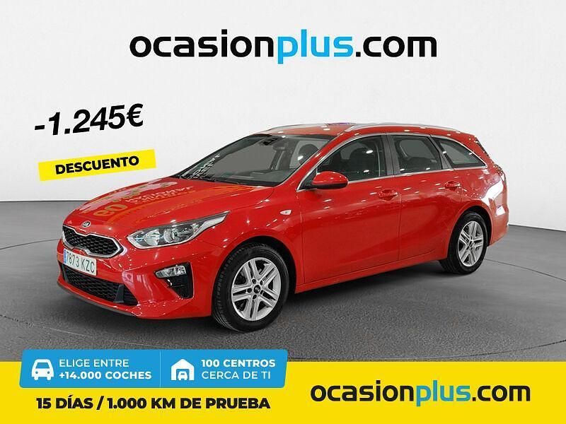 Rojo Usado 2019 Kia Ceed Familiar | 15.900 € (Precio justo) - Imagen 1/4
