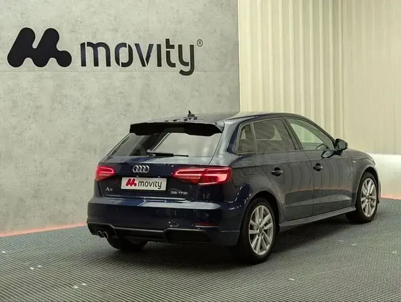 Usado Audi A3 S-Line 150 CV (110 kW) 2020 Azul Berlina