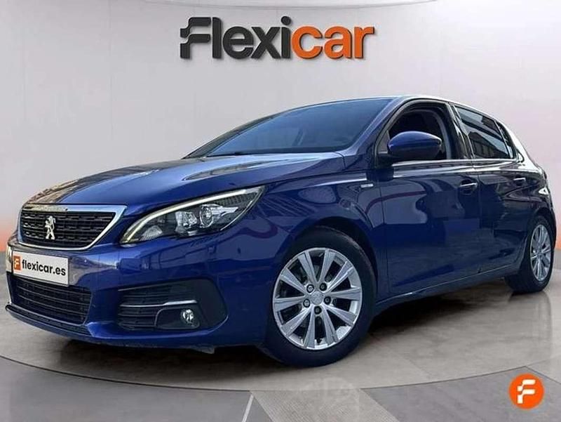 Usado Peugeot 308 Access 110 CV (80 kW) 2020 Azul Utilitario