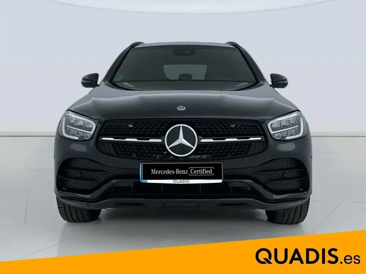 Usado Mercedes GLC220 194 CV (142 kW) 2022 Negro SUV