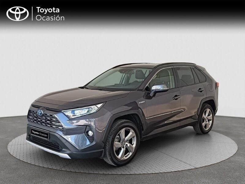Gris / plata Usado 2021 Toyota RAV4 Hybrid Advance SUV | 32.300 € (Precio justo) - Imagen 1/4