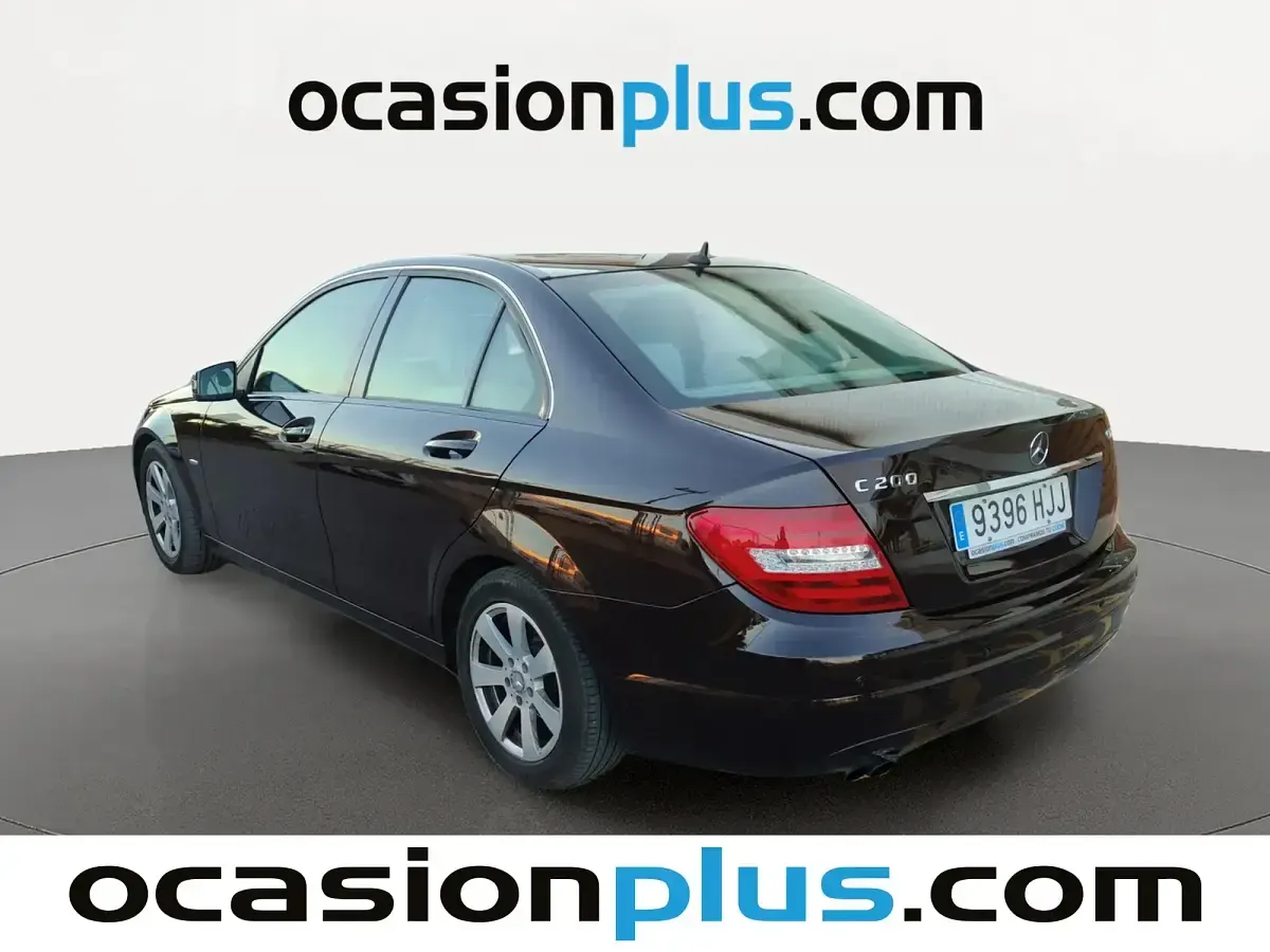 Usado Mercedes C200 Edition 136 CV (100 kW) 2012 Marrón Berlina