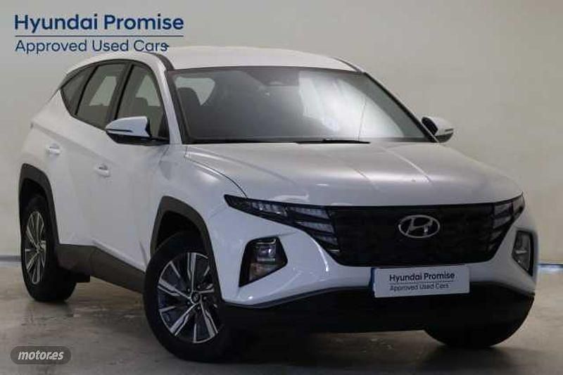 Usado Hyundai Tucson 150 CV (110 kW) 2024 Atlas white SUV