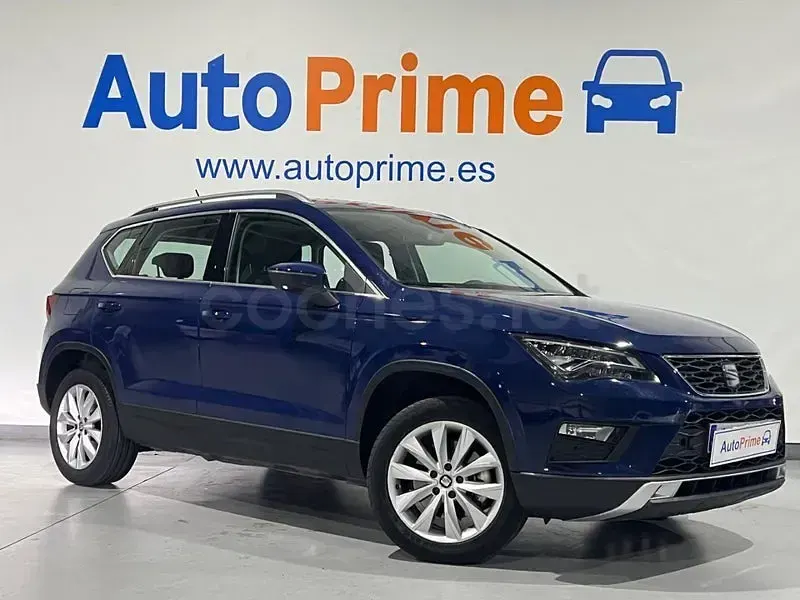 Usado Seat Ateca Reference 115 CV (84 kW) 2017 Azul SUV