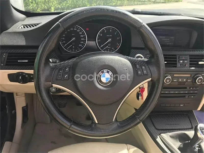 Usado BMW 320 Cabriolet 170 CV (125 kW) 2007 Azul Descapotable