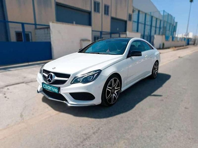 Usado Mercedes E220 Elegance 170 CV (125 kW) 2013 Blanco Coupe