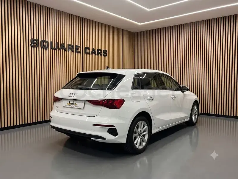 Usado Audi A3 Advanced Plus 116 CV (85 kW) 2022 Blanco Berlina