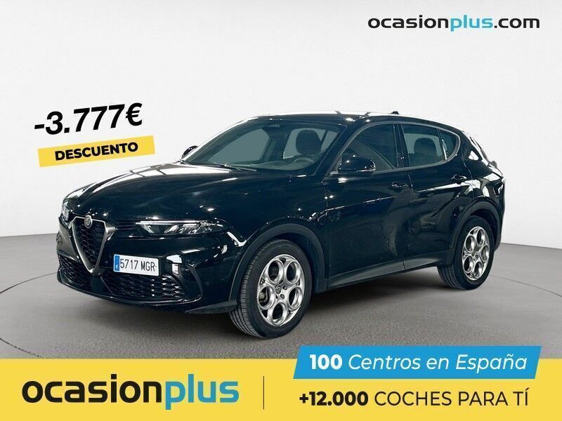 Negro Usado 2023 Alfa Romeo Tonale Super SUV | 25.490 € (Precio justo) - Imagen 1/4