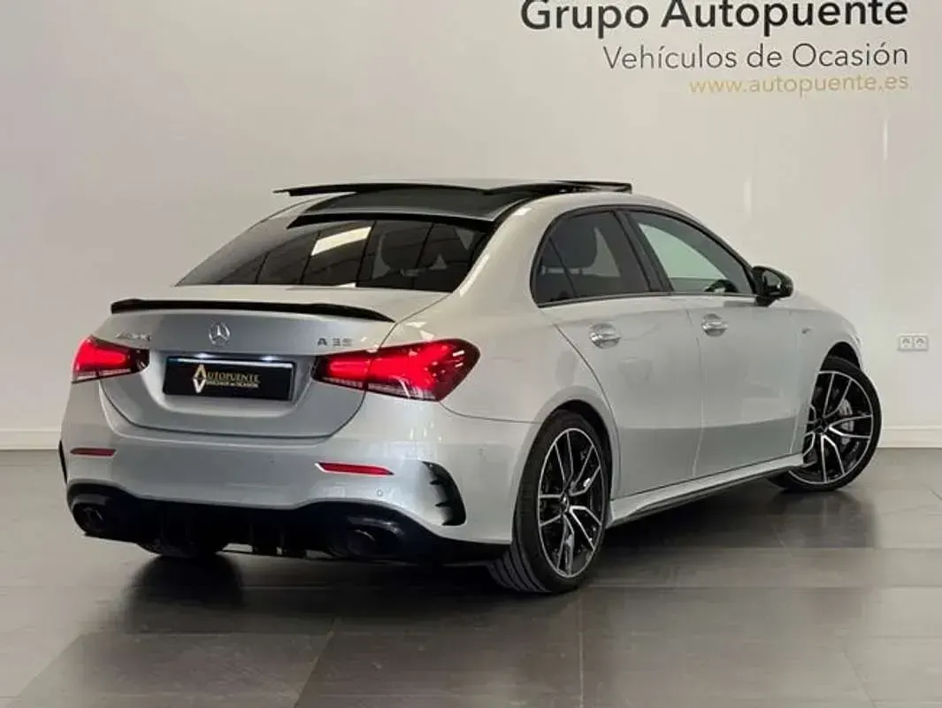 Usado Mercedes A35 AMG AMG 306 CV (225 kW) 2020 Plateado Berlina
