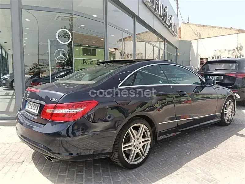 Usado Mercedes E350 231 CV (169 kW) 2010 Azul Coupe