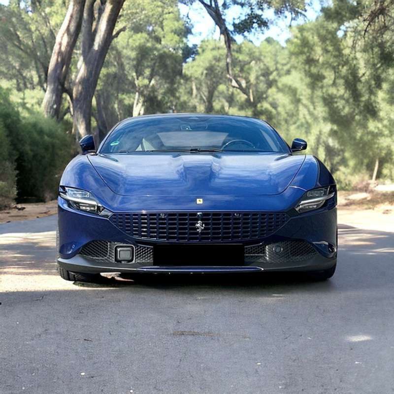 Azul Usado 2022 Ferrari Roma Coupe | 199.900 € - Imagen 1/4